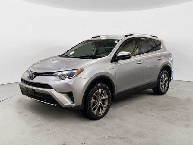 Silver Sky 2018 Toyota RAV4 Hybrid LE Plus AWD SUV / Crossover All-Wheel Drive Continuously Variable Transmission