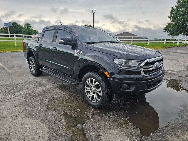 Shadow Black 2019 Ford Ranger Lariat SuperCrew 4WD Pickup Truck Four-Wheel Drive Automatic