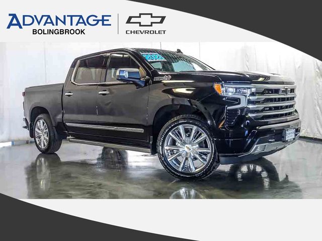 Black 2023 Chevrolet Silverado 1500 Pickup Truck Four-Wheel Drive Automatic