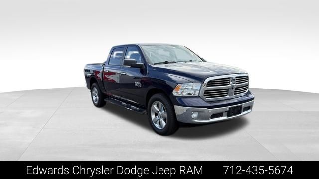 True Blue Pearlcoat 2016 RAM 1500 Big Horn Crew Cab 4WD Pickup Truck Four-Wheel Drive 8-Speed Automatic