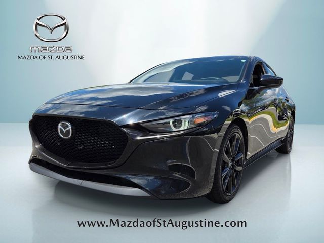 Jet Black 2021 Mazda MAZDA3 Hatchback Front-Wheel Drive 6-Speed Manual