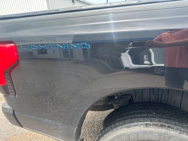 2023 Ford F-150 Lightning XLT Black at EAG Ford Navasota