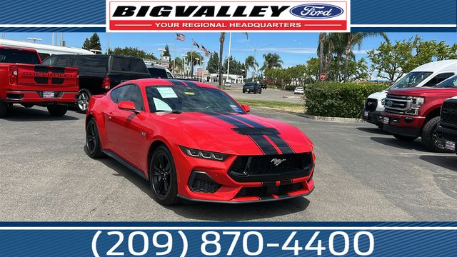 Race Red 2024 Ford Mustang Coupe Rear-Wheel Drive Automatic