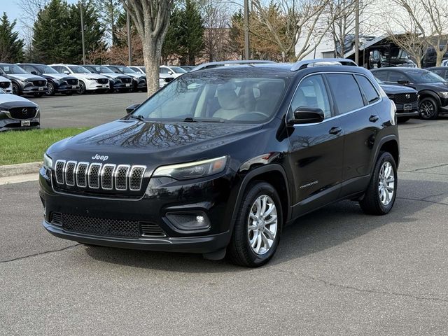 Diamond Black Crystal Pearlcoat 2019 Jeep Cherokee Latitude FWD SUV / Crossover Front-Wheel Drive 9-Speed Automatic