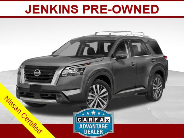 Gray (Gun Metallic) 2024 Nissan Pathfinder SUV / Crossover Front-Wheel Drive 9-Speed Automatic