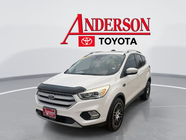 White Platinum Clearcoat Metallic 2018 Ford Escape SUV / Crossover Front-Wheel Drive 6-Speed Automatic