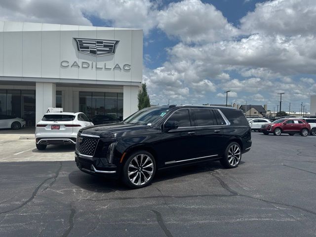 Black Raven 2025 Cadillac Escalade ESV Premium Luxury 4WD SUV / Crossover Four-Wheel Drive Automatic