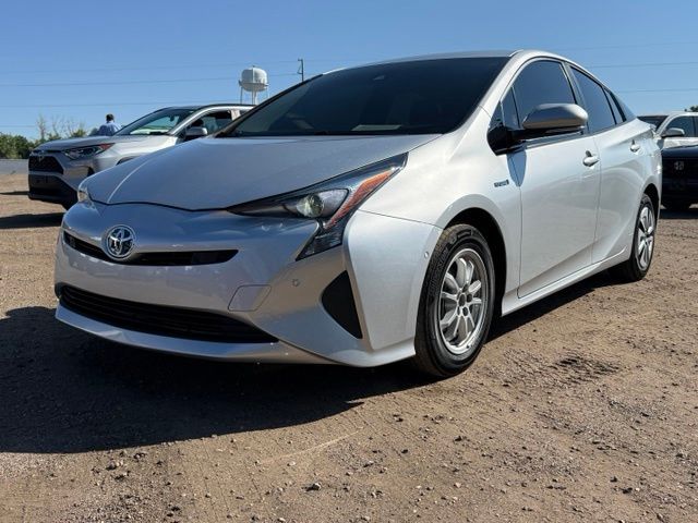 Classic Silver Metallic 2018 Toyota Prius Hatchback Front-Wheel Drive Continuously Variable Transmission