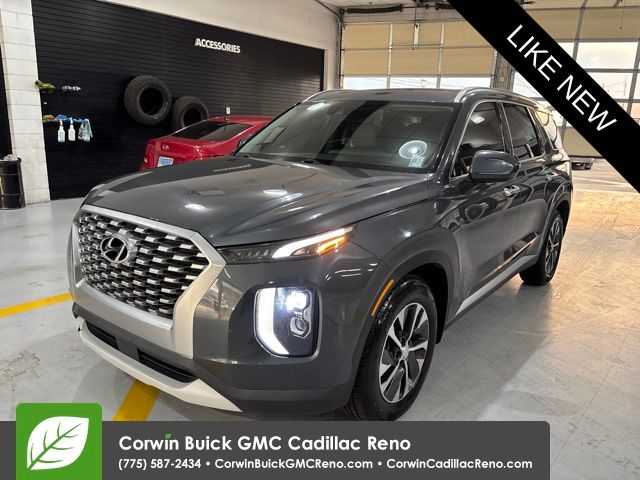 Gray (Steel Graphite) 2021 Hyundai Palisade SUV / Crossover All-Wheel Drive 8-Speed Automatic