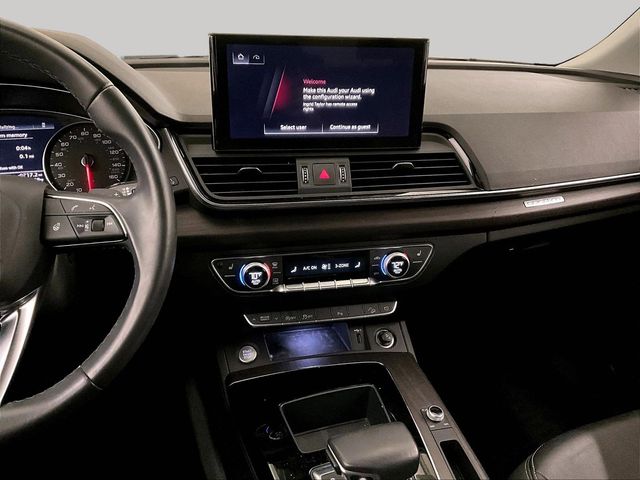 2022 Audi Q5 45 S line Premium White at Sutliff Volkswagen