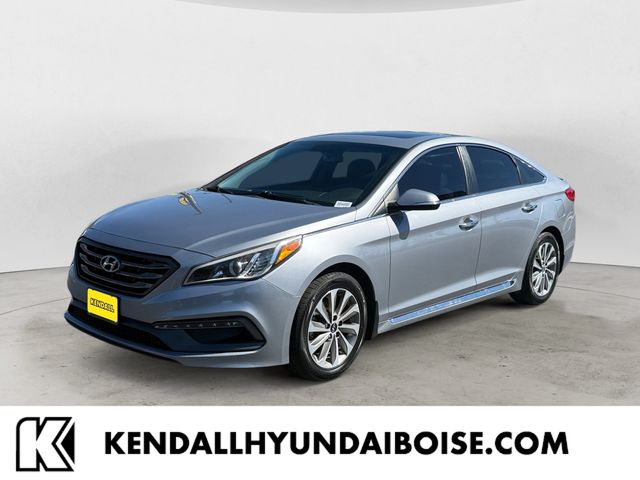 Gray Metallic 2017 Hyundai Sonata Sport FWD Sedan Front-Wheel Drive 6-Speed Automatic