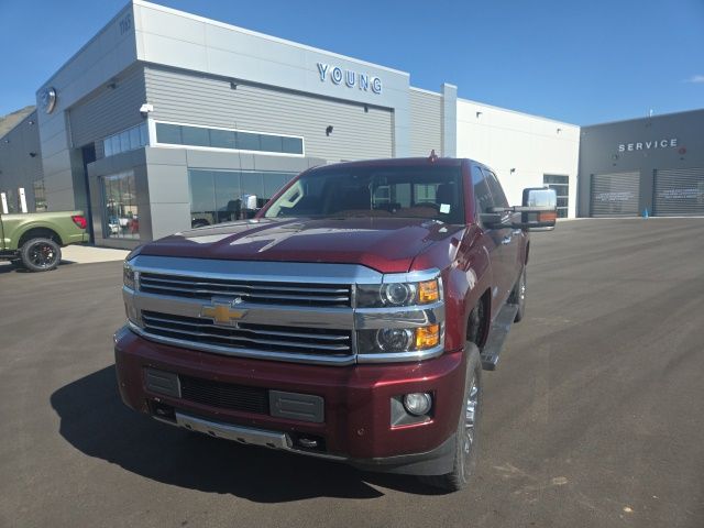 Butte Red Metallic 2016 Chevrolet Silverado 3500HD High Country Crew Cab 4WD Pickup Truck Four-Wheel Drive 6-Speed Automatic