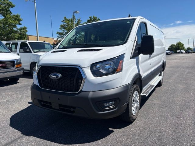 Oxford White 2024 Ford Transit Cargo 250 Low Roof LB RWD Van Rear-Wheel Drive 