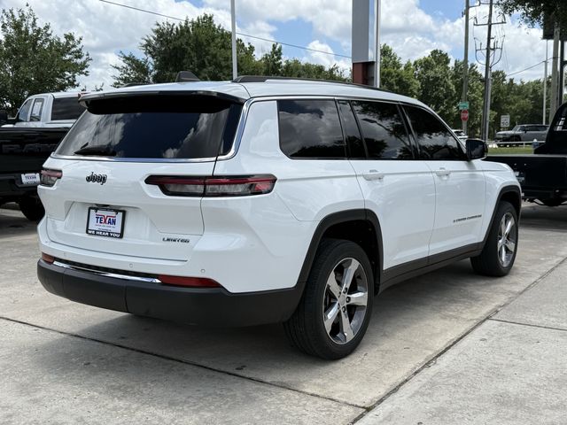 2021 Jeep Grand Cherokee L Limited White at Classic Elite Chevrolet Sugar Land
