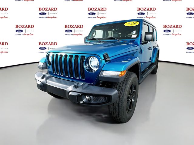 2020 Billet Silver Metallic Jeep Wrangler Unlimited Sahara 4X4 SUV