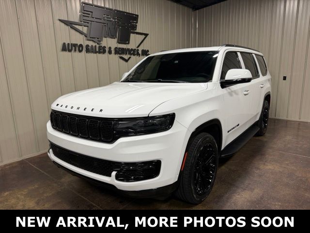 Bright White Clearcoat 2022 Jeep Wagoneer SUV / Crossover Four-Wheel Drive 8-Speed Automatic
