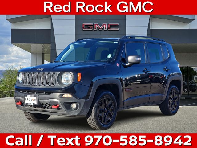 Black 2018 Jeep Renegade SUV / Crossover Four-Wheel Drive 9-Speed Automatic