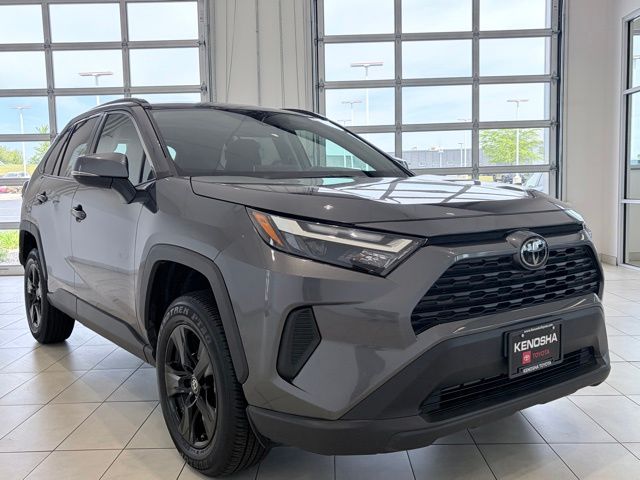 Magnetic Gray Metallic 2025 Toyota RAV4 XLE AWD SUV / Crossover All-Wheel Drive 8-Speed Automatic