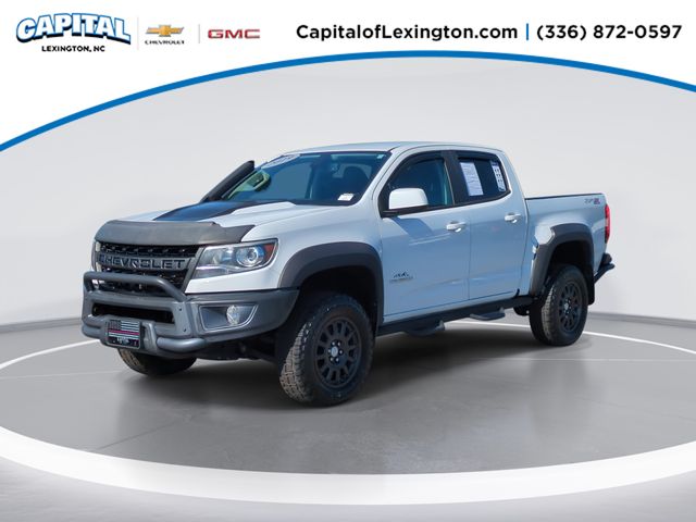 Summit White 2019 Chevrolet Colorado Pickup Truck Four-Wheel Drive 8-Speed Automatic