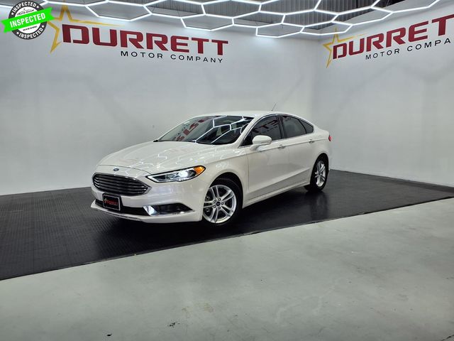 2018 Ford Fusion SE White at Autostrade