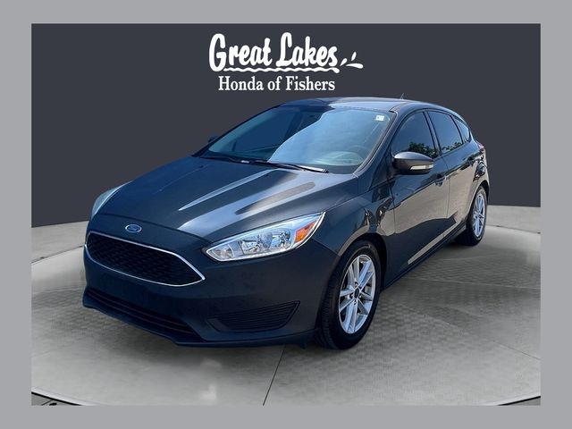 Gray (Magnetic) 2015 Ford Focus Hatchback Front-Wheel Drive 6-Speed Automatic