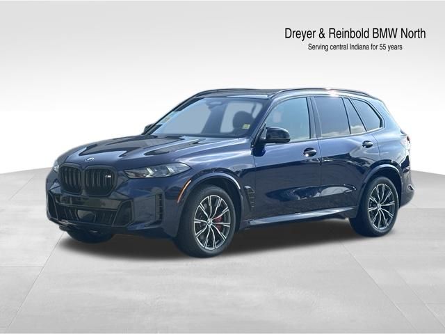 Blue 2025 BMW X5 SUV / Crossover All-Wheel Drive 8-Speed Automatic