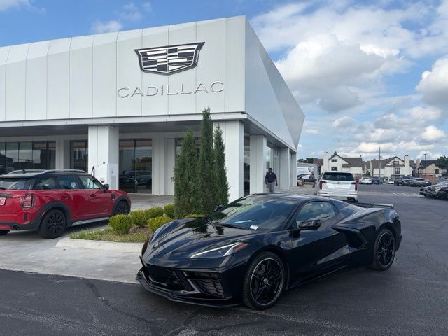 Black 2024 Chevrolet Corvette Stingray 3LT Convertible RWD Convertible Rear-Wheel Drive 8-Speed Dual Clutch