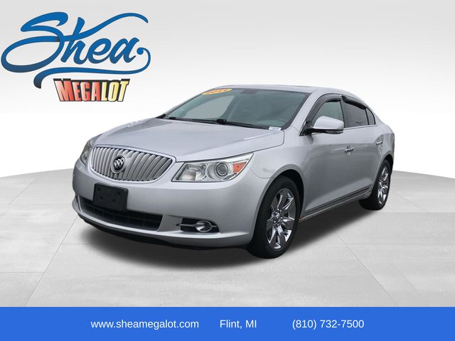 Silver 2011 Buick LaCrosse CXS FWD Sedan Front-Wheel Drive 6-Speed Automatic Overdrive