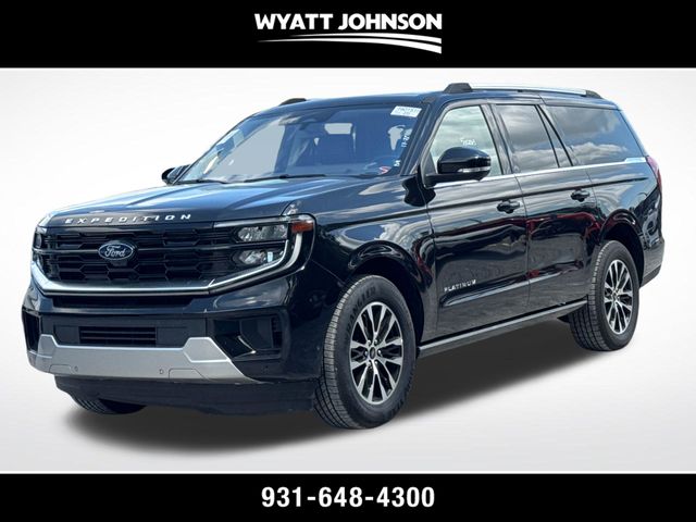 Black Metallic 2025 Ford Expedition MAX Platinum 4WD SUV / Crossover Four-Wheel Drive Automatic