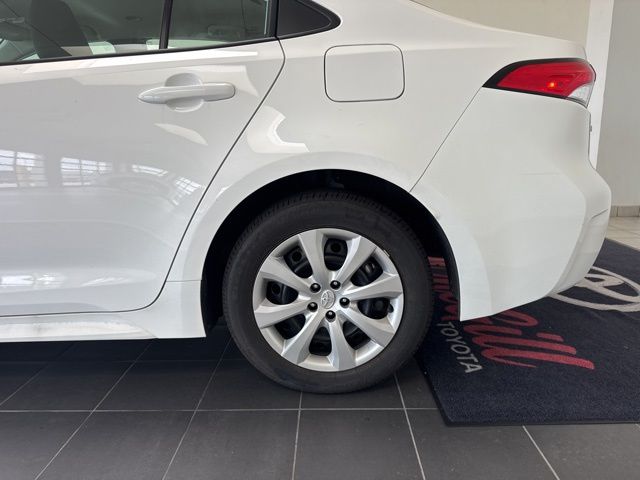2026 Toyota Corolla LE White at Gullo Toyota
