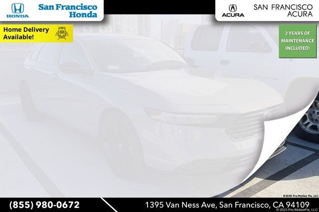 Urban Gray Pearl 2025 Honda Accord Hybrid Sedan Front-Wheel Drive Continuously Variable Transmission