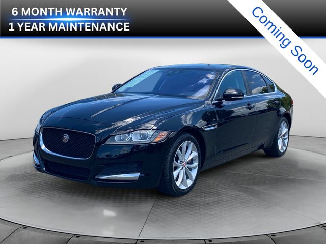 Black 2020 Jaguar XF Sedan Rear-Wheel Drive 8-Speed Automatic