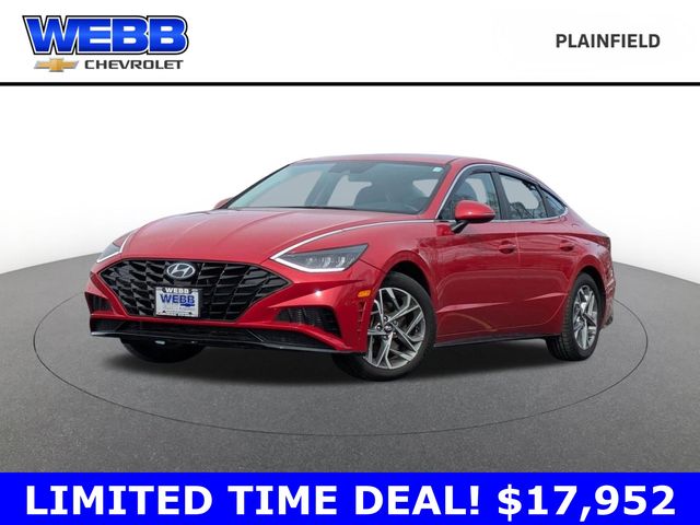 Calypso Red 2020 Hyundai Sonata SEL FWD Sedan Front-Wheel Drive 8-Speed Automatic Overdrive