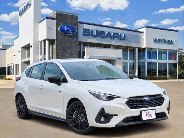 Crystal White Pearl 2024 Subaru Impreza RS AWD Wagon All-Wheel Drive Continuously Variable Transmission