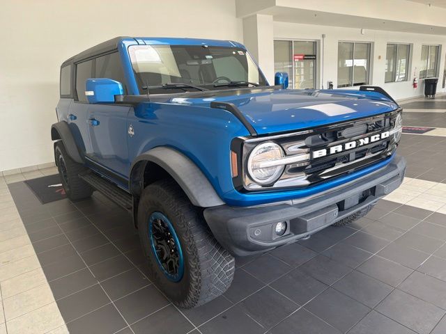 2021 Ford Bronco Outer Banks Blue at DeMontrond Mazda