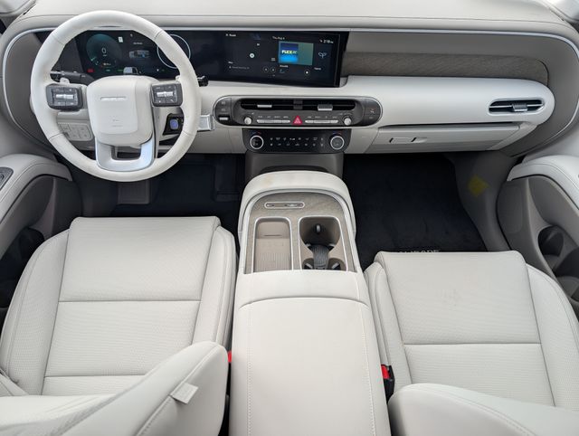 2026 Hyundai Palisade Hybrid Blue SEL Premium White at Baytown Hyundai