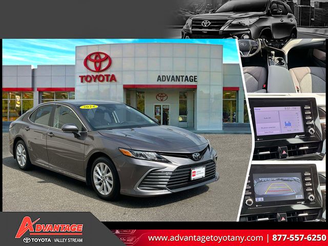 Predawn Gray Mica 2024 Toyota Camry LE FWD Sedan Front-Wheel Drive 8-Speed Automatic