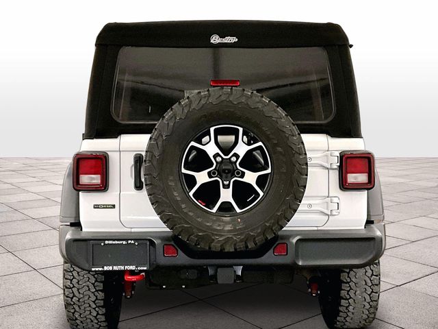2022 Jeep Wrangler Unlimited Rubicon White at Auto Express Mitsubishi