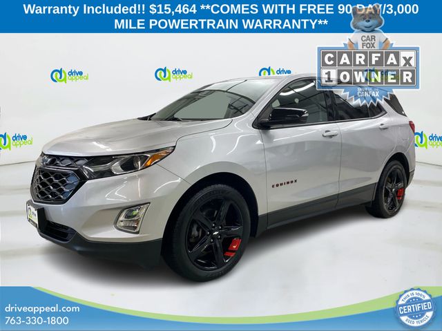 Silver Ice Metallic 2018 Chevrolet Equinox SUV / Crossover Front-Wheel Drive 9-Speed Automatic Overdrive
