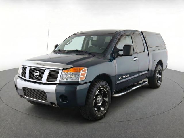 Deep Water Blue 2006 Nissan Titan SE King Cab 2WD Pickup Truck Rear-Wheel Drive 5-Speed Automatic Overdrive