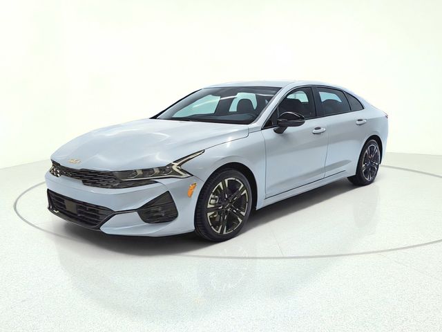 Wolf Gray 2024 Kia K5 Sedan Front-Wheel Drive 8-Speed Automatic Overdrive
