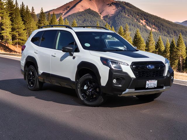 Crystal White Pearl 2024 Subaru Forester Wilderness Crossover AWD SUV / Crossover All-Wheel Drive Continuously Variable Transmission