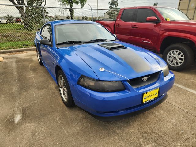 Blue 2003 Ford Mustang Mach 1 Coupe RWD Convertible 4-Speed Automatic Overdrive