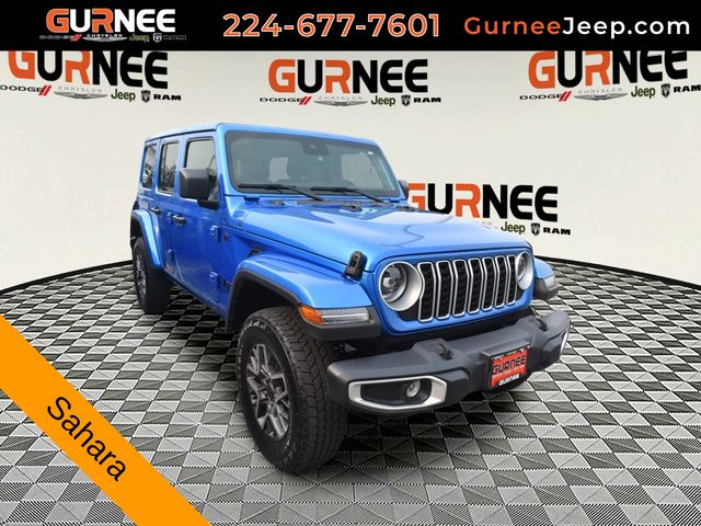 Hydro Blue Pearl Coat 2025 Jeep Wrangler SUV / Crossover Four-Wheel Drive 8-Speed Automatic