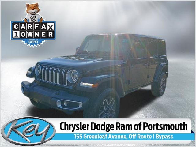 Black Clearcoat 2025 Jeep Wrangler SUV / Crossover Four-Wheel Drive 8-Speed Automatic