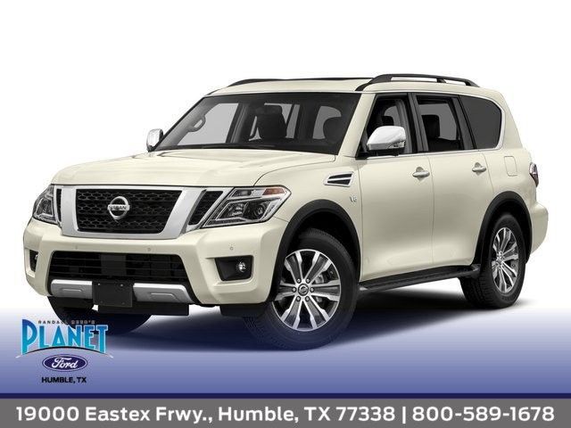 Super Black 2017 Nissan Armada SL SUV / Crossover 4X2 7-Speed Automatic