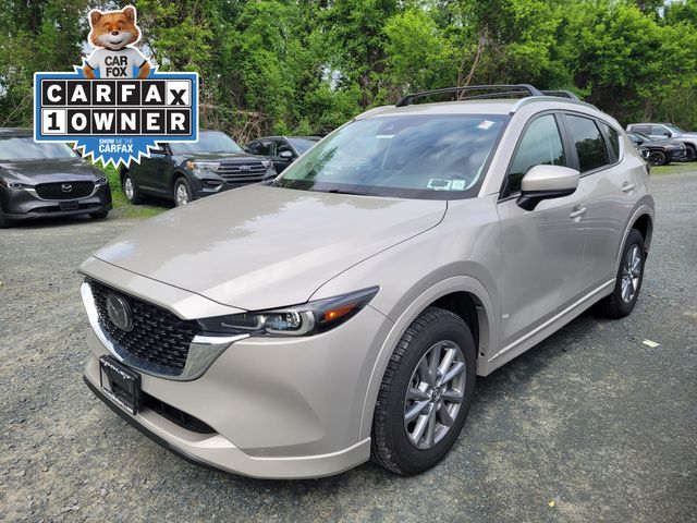 Gray (Platinum Quartz Metallic) 2025 Mazda CX-5 2.5 S Preferred AWD SUV / Crossover All-Wheel Drive 6-Speed Automatic
