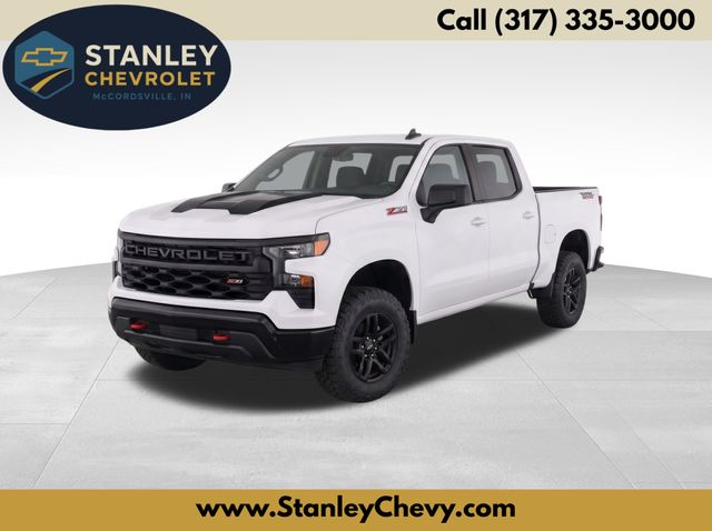 White 2026 Chevrolet Silverado 1500 Pickup Truck Four-Wheel Drive Automatic