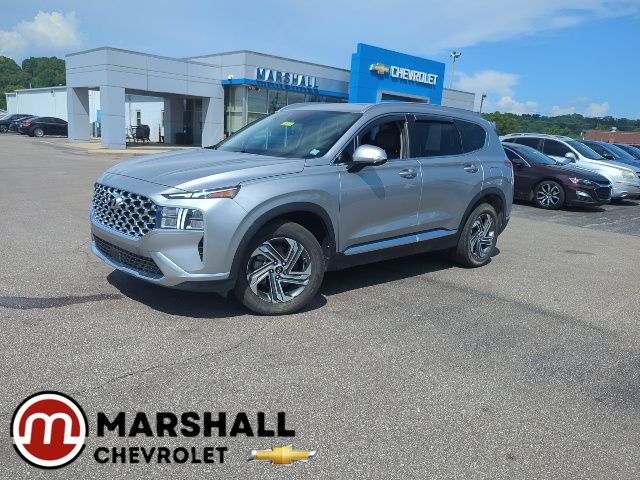 Shimmering Silver Pearl 2022 Hyundai Santa Fe SUV / Crossover Front-Wheel Drive 8-Speed Automatic