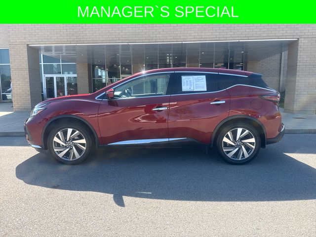 Red (Scarlet Ember Tintcoat) 2021 Nissan Murano SL FWD SUV / Crossover Front-Wheel Drive Continuously Variable Transmission